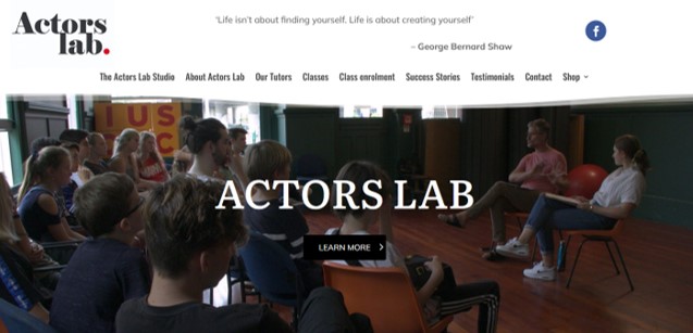 The Actors Lab Studio now has it’s own website!